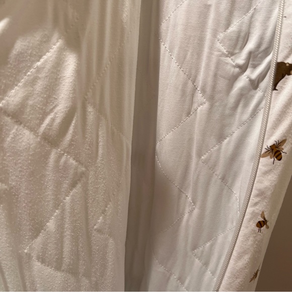 Kyte BABY White Sleep Sack with Brown Bear Print - Picture 4 of 5